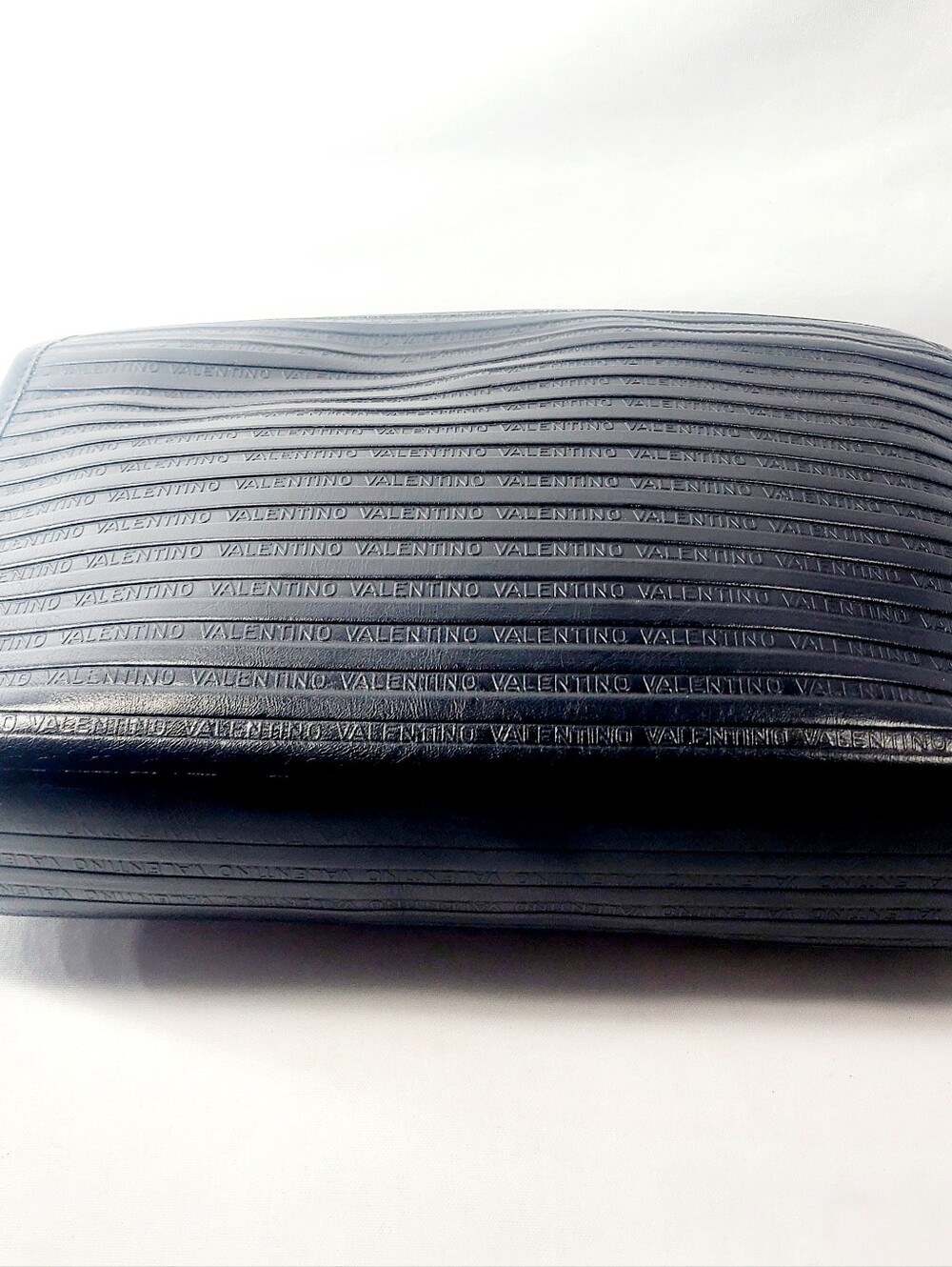 Mario Valentino Leather Clutch Bag - Picture 5 of 6